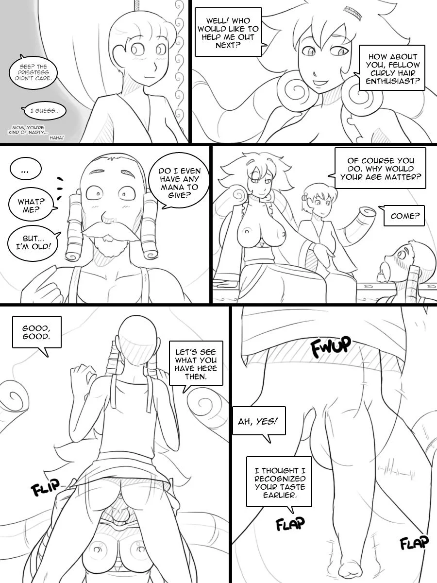 Temple of the Morning Wood [Nobody in Particular] 5 . Temple of the Morning Wood - Chapter 5 [Nobody in Particular] – page 77