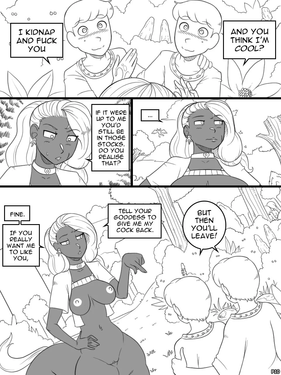 Temple of the Morning Wood [Nobody in Particular] 6 . Temple of the Morning Wood - Chapter 6 [Nobody in Particular] – page 10