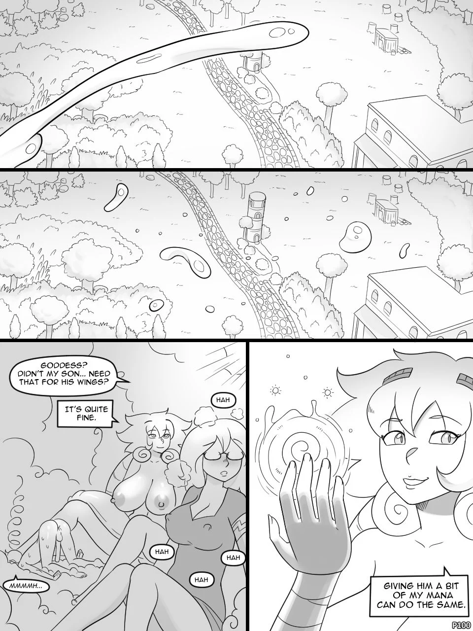 Temple of the Morning Wood [Nobody in Particular] 6 . Temple of the Morning Wood - Chapter 6 [Nobody in Particular] – page 100