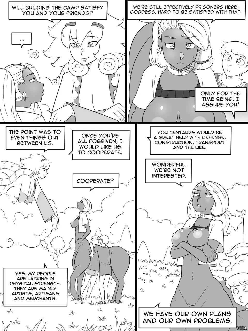 Temple of the Morning Wood [Nobody in Particular] 6 . Temple of the Morning Wood - Chapter 6 [Nobody in Particular] – page 111