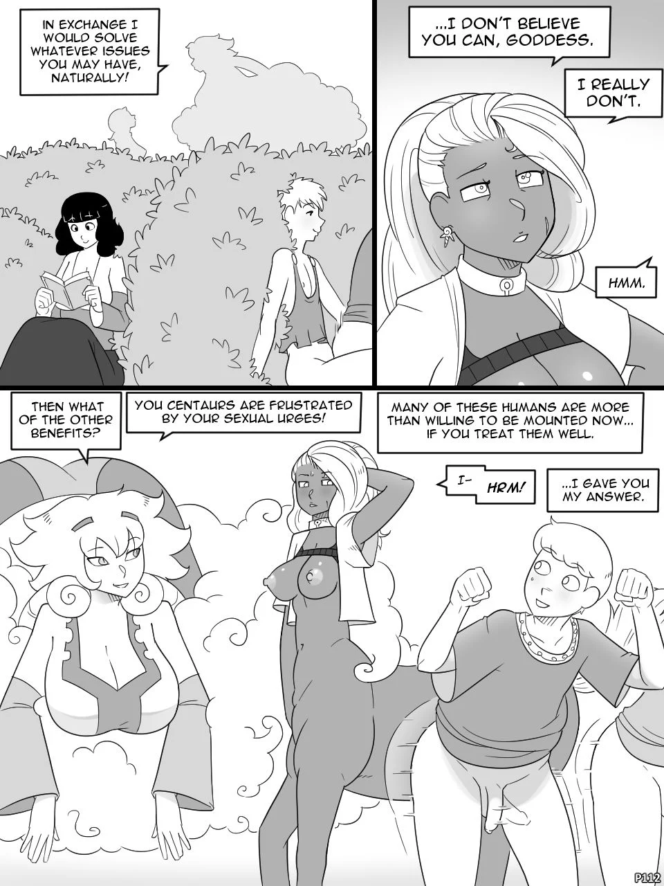 Temple of the Morning Wood [Nobody in Particular] 6 . Temple of the Morning Wood - Chapter 6 [Nobody in Particular] – page 112