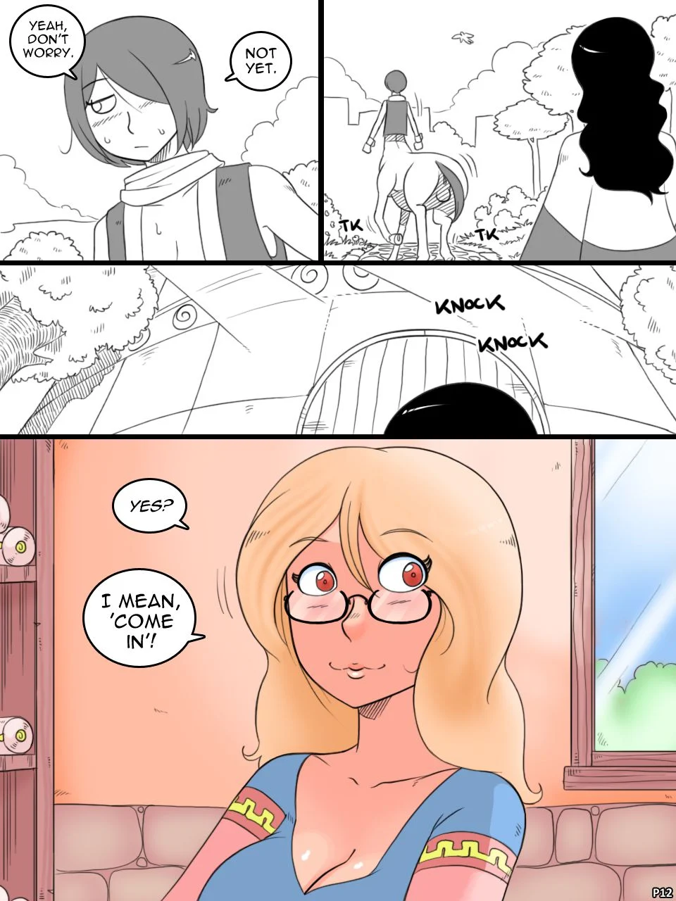 Temple of the Morning Wood [Nobody in Particular] 6 . Temple of the Morning Wood - Chapter 6 [Nobody in Particular] – page 12