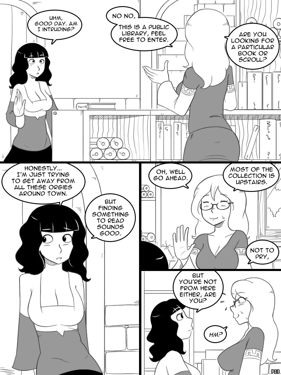 Temple of the Morning Wood [Nobody in Particular] 6 . Temple of the Morning Wood - Chapter 6 [Nobody in Particular] – page 13