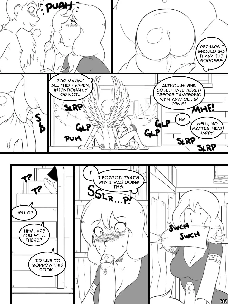 Temple of the Morning Wood [Nobody in Particular] 6 . Temple of the Morning Wood - Chapter 6 [Nobody in Particular] – page 18