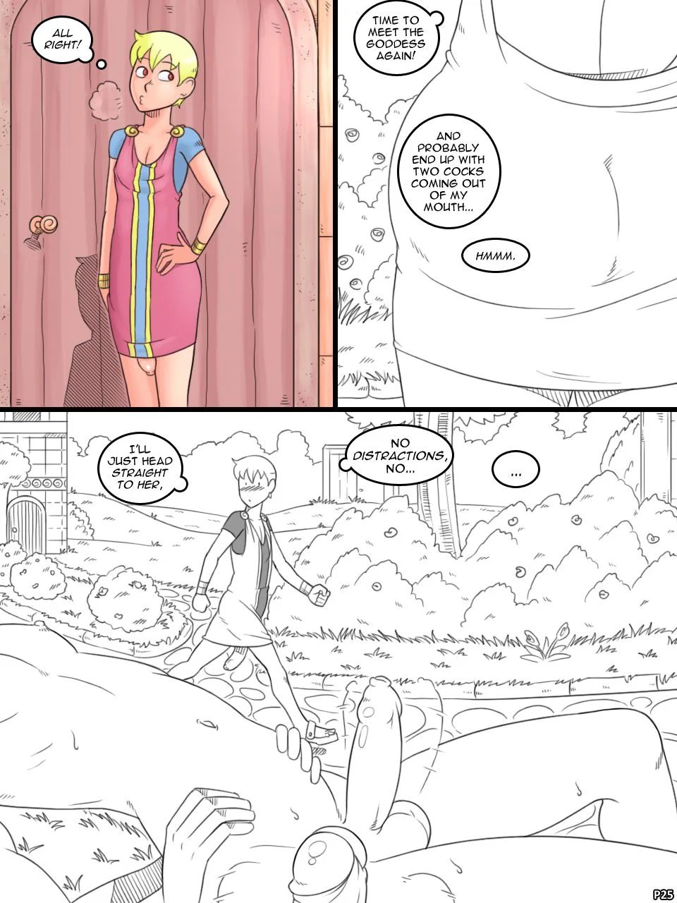 Temple of the Morning Wood [Nobody in Particular] 6 . Temple of the Morning Wood - Chapter 6 [Nobody in Particular] – page 25