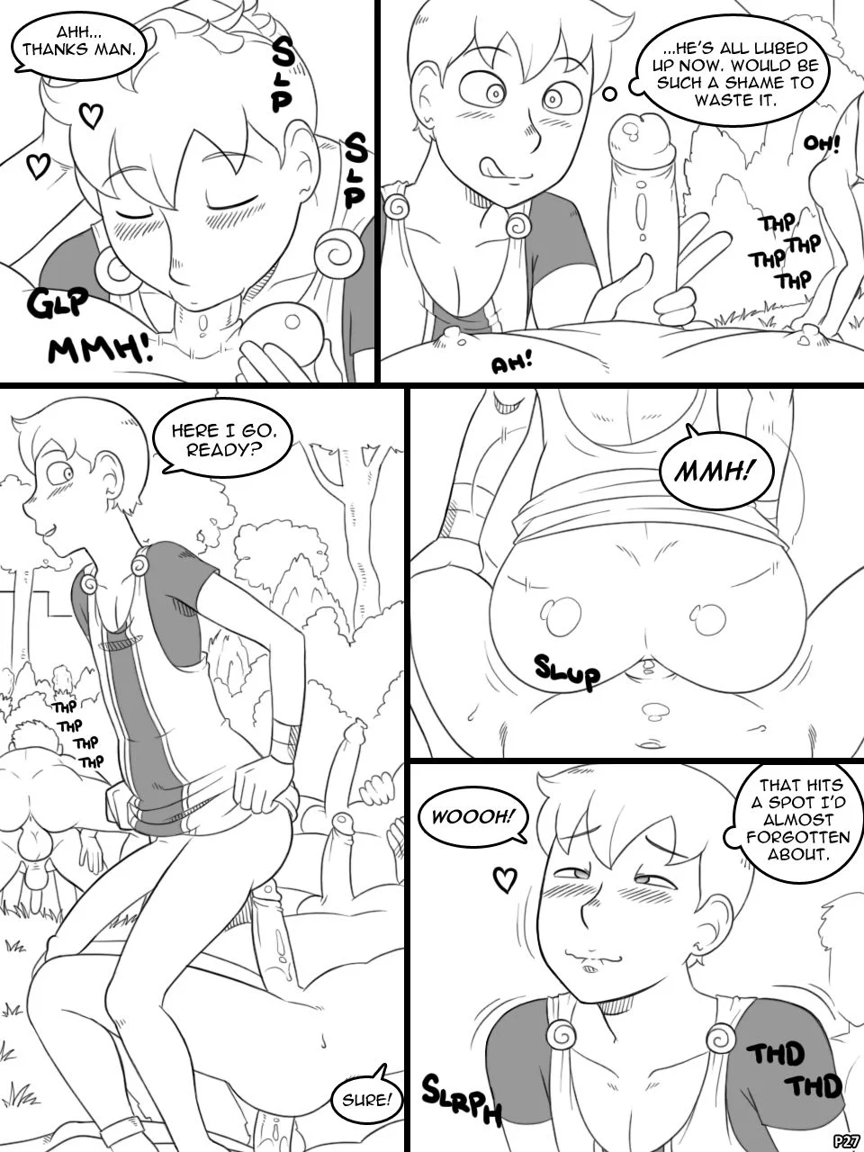 Temple of the Morning Wood [Nobody in Particular] 6 . Temple of the Morning Wood - Chapter 6 [Nobody in Particular] – page 27