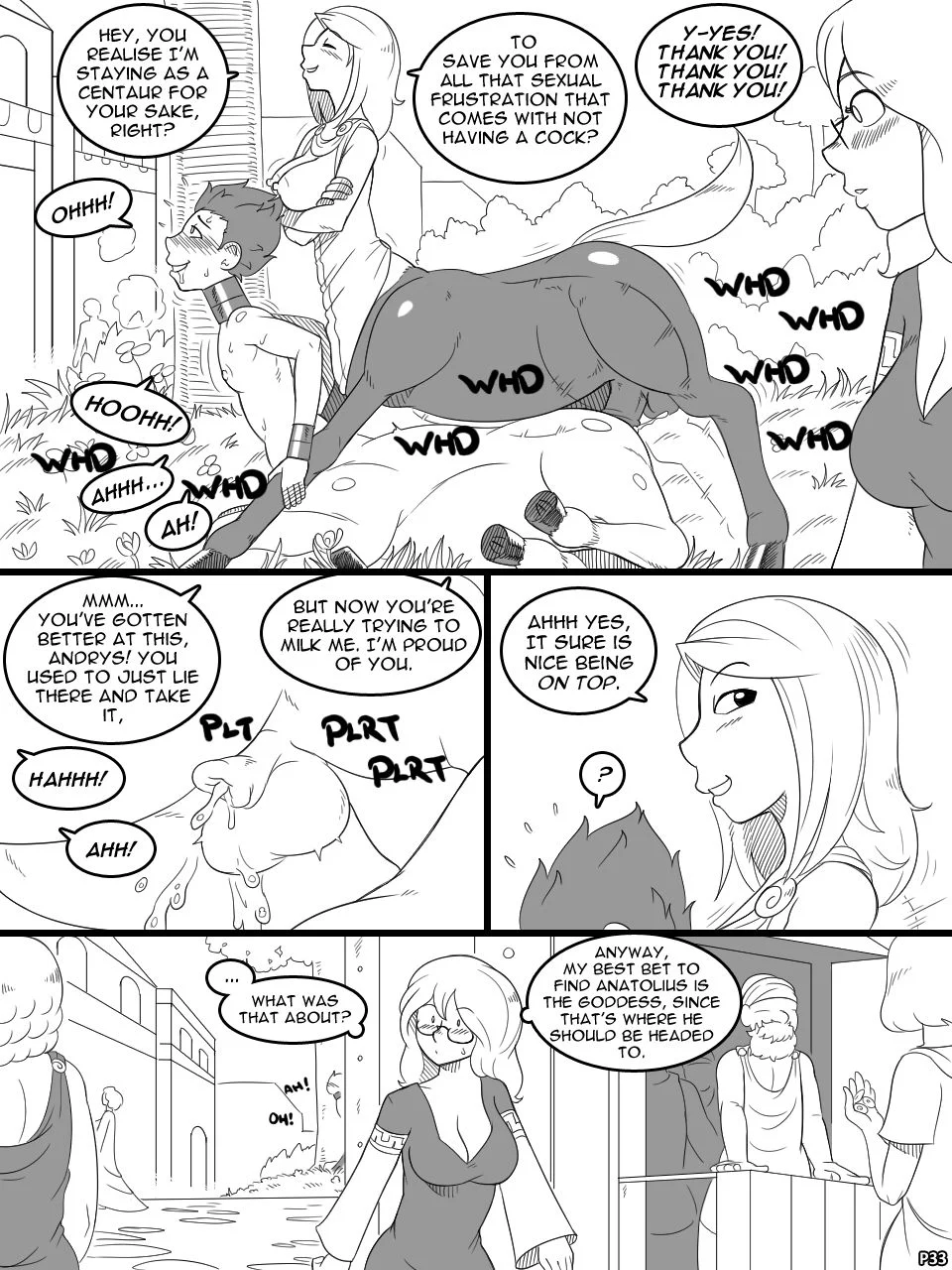 Temple of the Morning Wood [Nobody in Particular] 6 . Temple of the Morning Wood - Chapter 6 [Nobody in Particular] – page 33