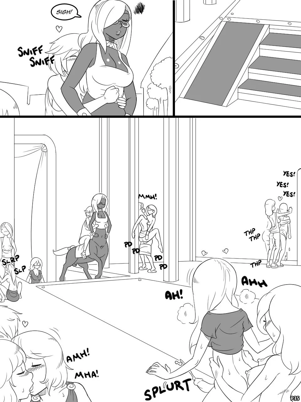 Temple of the Morning Wood [Nobody in Particular] 6 . Temple of the Morning Wood - Chapter 6 [Nobody in Particular] – page 35
