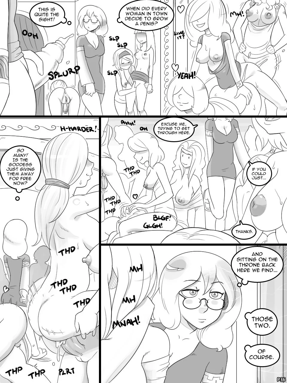 Temple of the Morning Wood [Nobody in Particular] 6 . Temple of the Morning Wood - Chapter 6 [Nobody in Particular] – page 36
