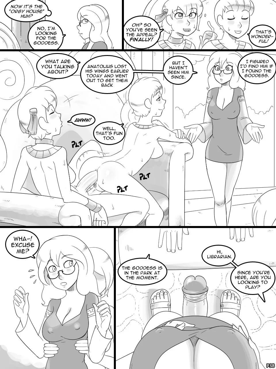 Temple of the Morning Wood [Nobody in Particular] 6 . Temple of the Morning Wood - Chapter 6 [Nobody in Particular] – page 38