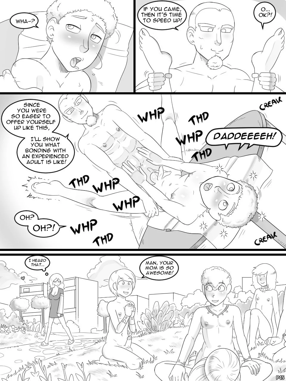 Temple of the Morning Wood [Nobody in Particular] 6 . Temple of the Morning Wood - Chapter 6 [Nobody in Particular] – page 45