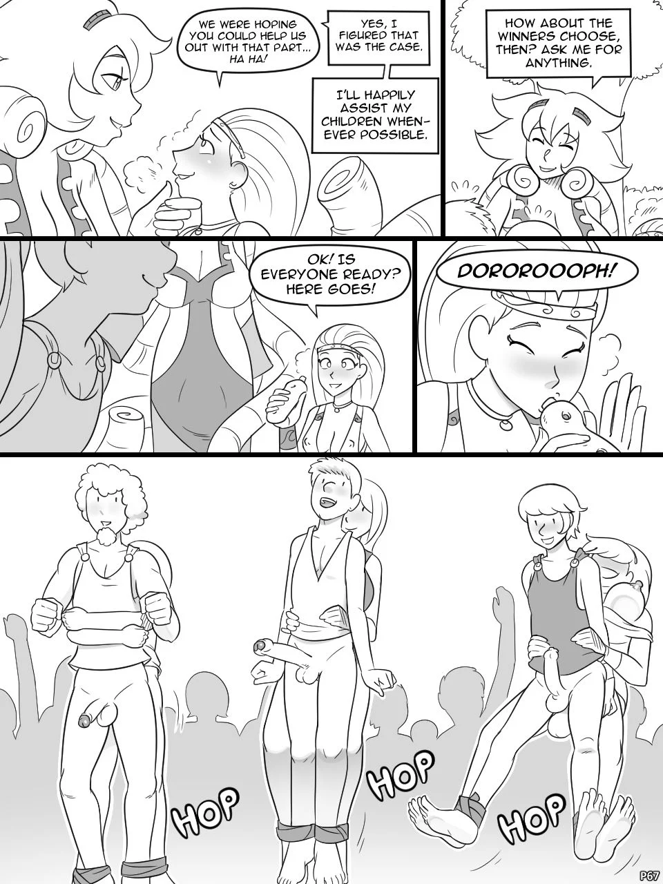 Temple of the Morning Wood [Nobody in Particular] 6 . Temple of the Morning Wood - Chapter 6 [Nobody in Particular] – page 67