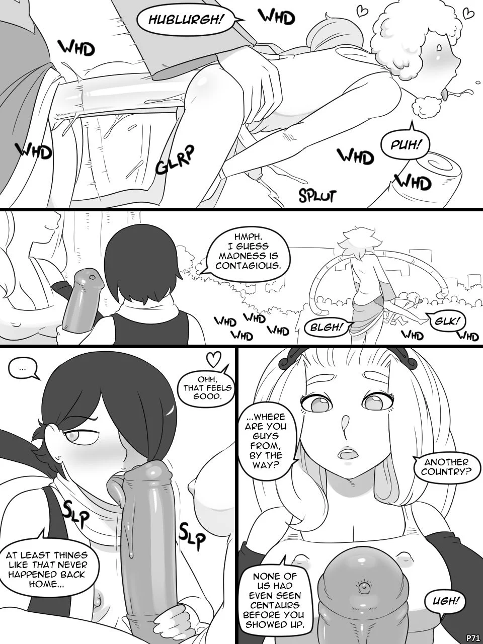 Temple of the Morning Wood [Nobody in Particular] 6 . Temple of the Morning Wood - Chapter 6 [Nobody in Particular] – page 71