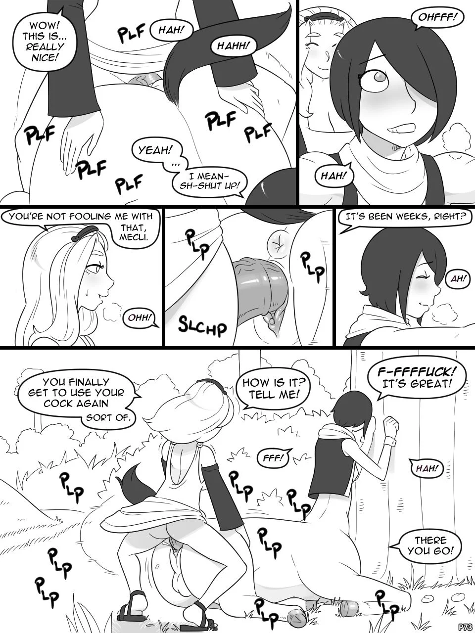 Temple of the Morning Wood [Nobody in Particular] 6 . Temple of the Morning Wood - Chapter 6 [Nobody in Particular] – page 73