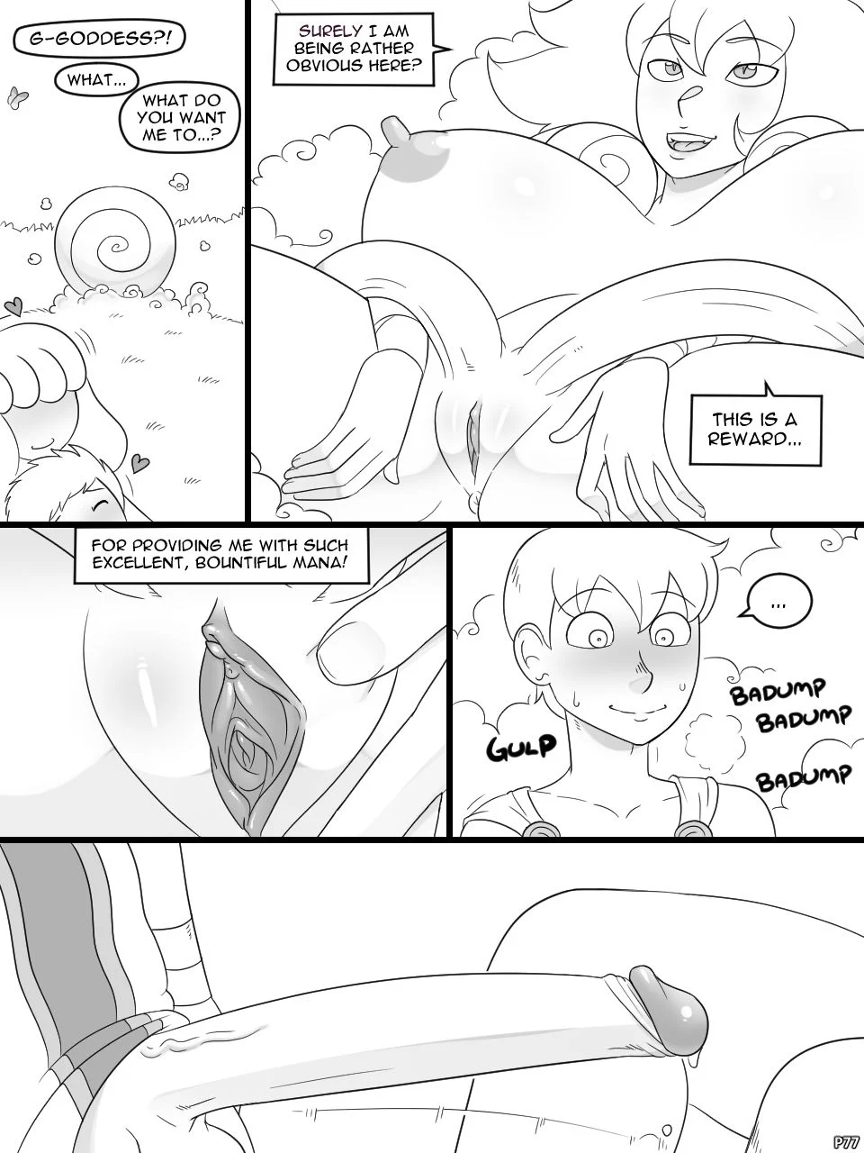 Temple of the Morning Wood [Nobody in Particular] 6 . Temple of the Morning Wood - Chapter 6 [Nobody in Particular] – page 77