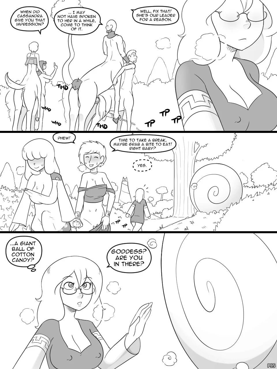 Temple of the Morning Wood [Nobody in Particular] 6 . Temple of the Morning Wood - Chapter 6 [Nobody in Particular] – page 95