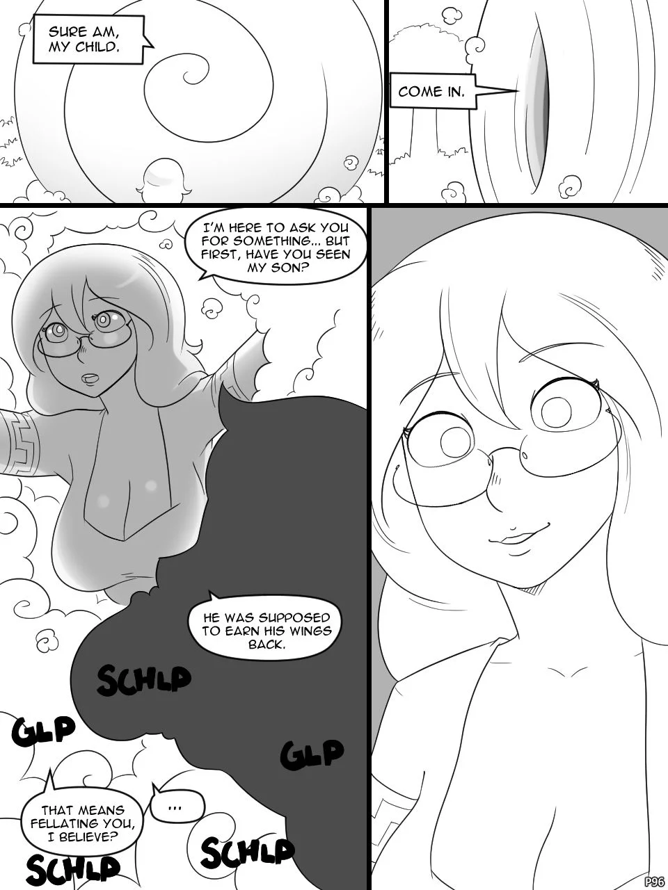 Temple of the Morning Wood [Nobody in Particular] 6 . Temple of the Morning Wood - Chapter 6 [Nobody in Particular] – page 96