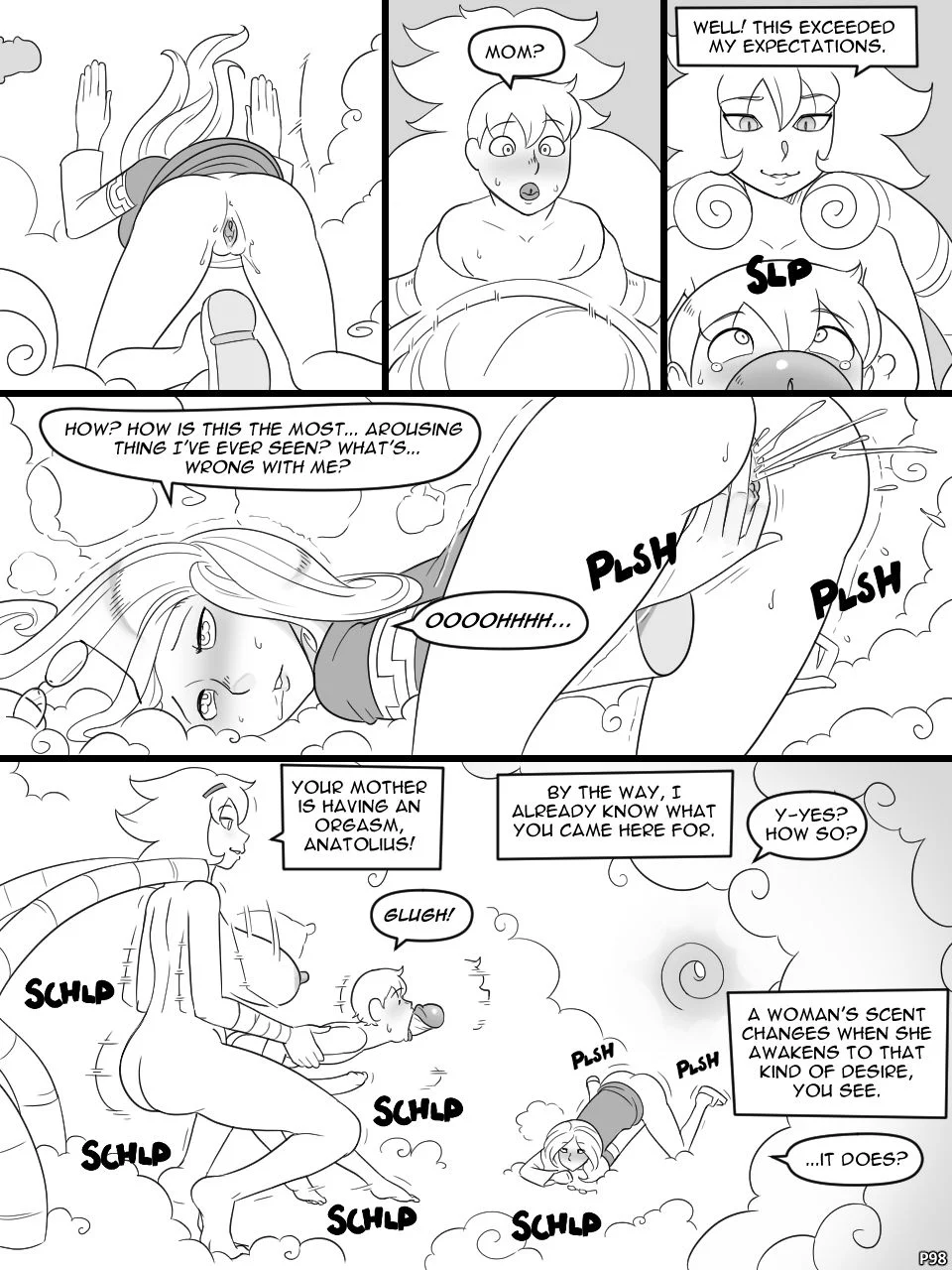 Temple of the Morning Wood [Nobody in Particular] 6 . Temple of the Morning Wood - Chapter 6 [Nobody in Particular] – page 98