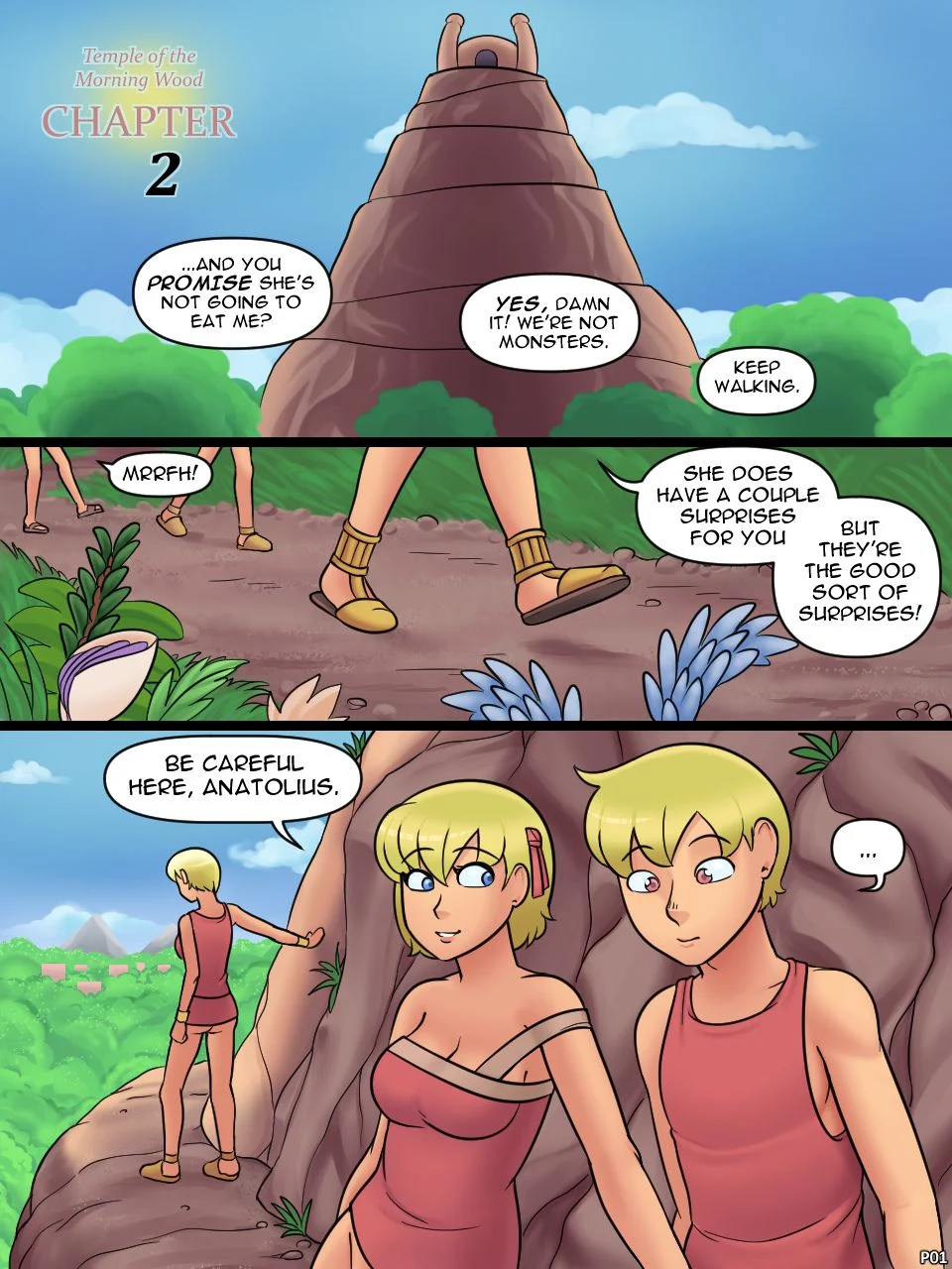 Temple of the Morning Wood [Nobody in Particular] 2 . Temple of the Morning Wood - Remake - Chapter 2 [Nobody in Particular] – page 1