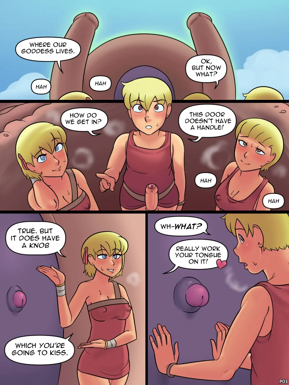 Temple of the Morning Wood [Nobody in Particular] 2 . Temple of the Morning Wood - Remake - Chapter 2 [Nobody in Particular] – page 3