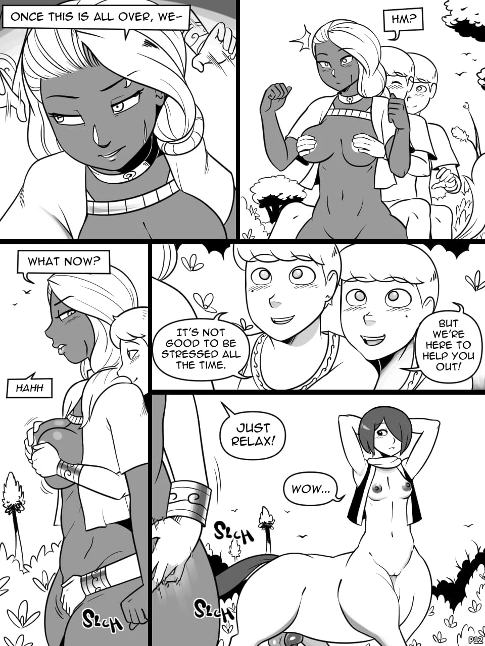 Temple of the Morning Wood [Nobody in Particular] 7 . Temple of the Morning Wood - Chapter 7 [Nobody in Particular] – page 12