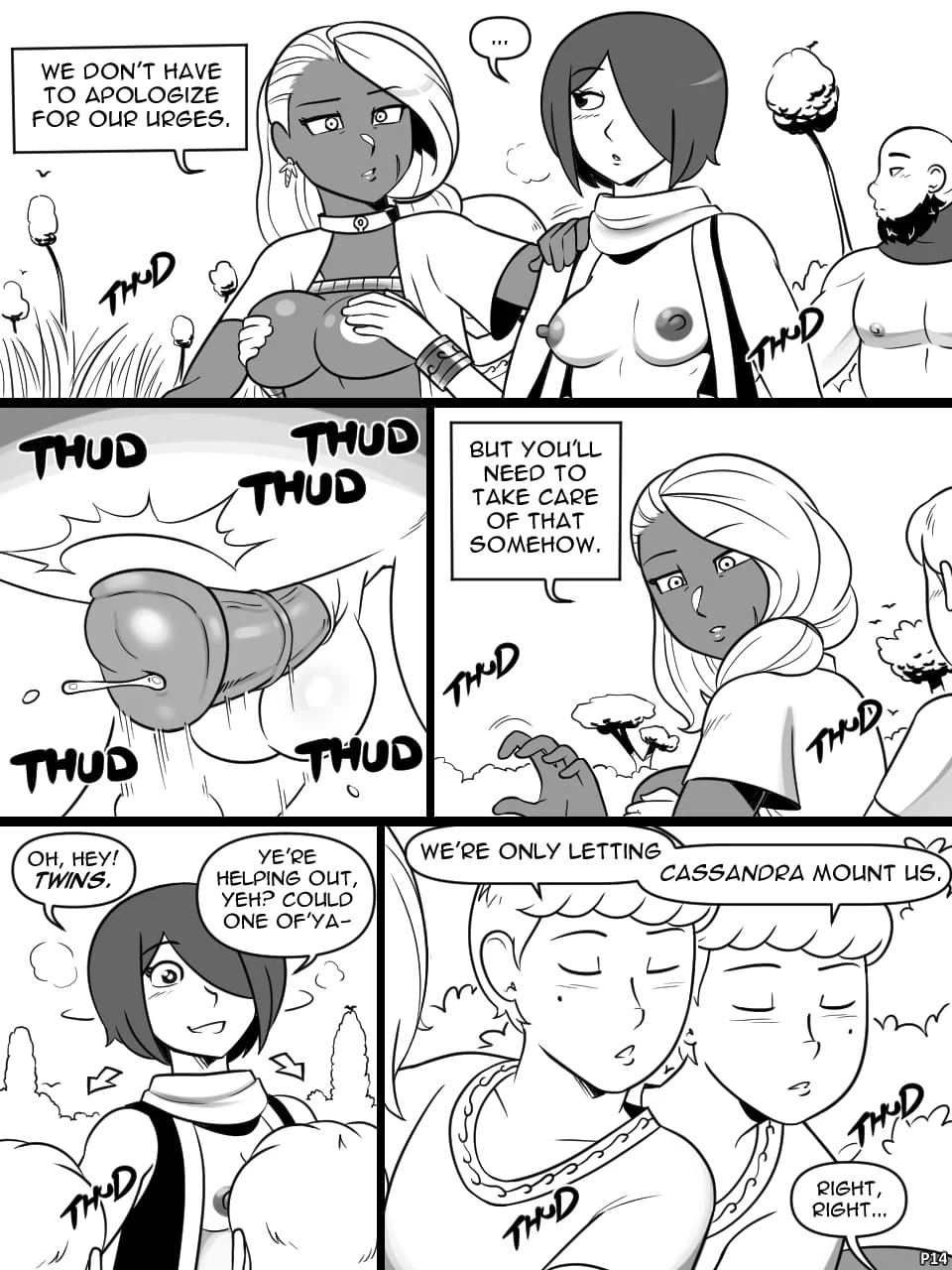 Temple of the Morning Wood [Nobody in Particular] 7 . Temple of the Morning Wood - Chapter 7 [Nobody in Particular] – page 14
