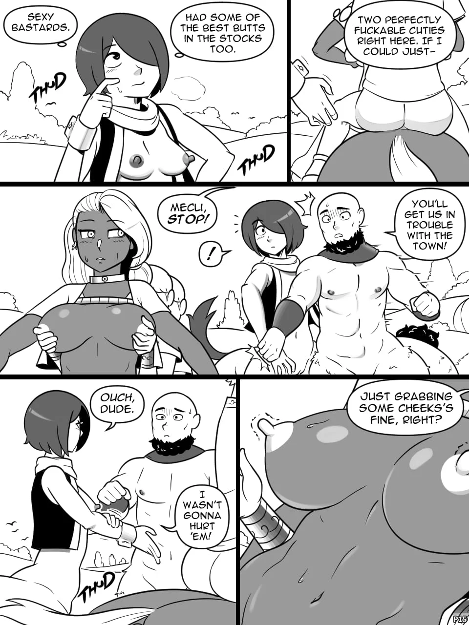 Temple of the Morning Wood [Nobody in Particular] 7 . Temple of the Morning Wood - Chapter 7 [Nobody in Particular] – page 15