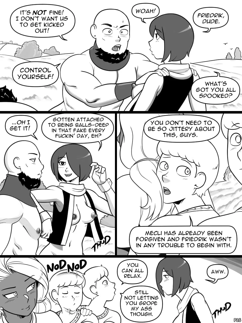 Temple of the Morning Wood [Nobody in Particular] 7 . Temple of the Morning Wood - Chapter 7 [Nobody in Particular] – page 16