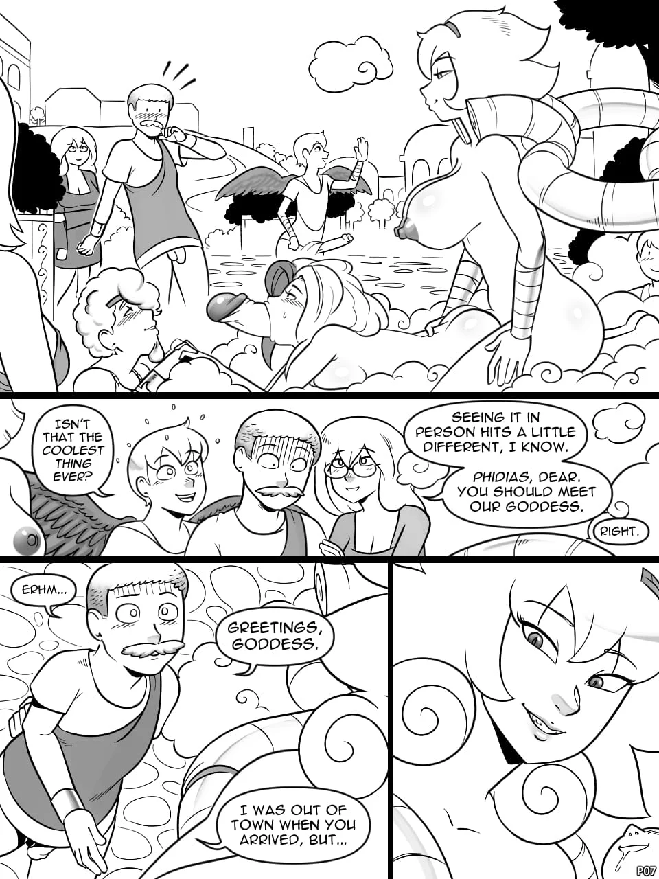 Temple of the Morning Wood [Nobody in Particular] 7 . Temple of the Morning Wood - Chapter 7 [Nobody in Particular] – page 7