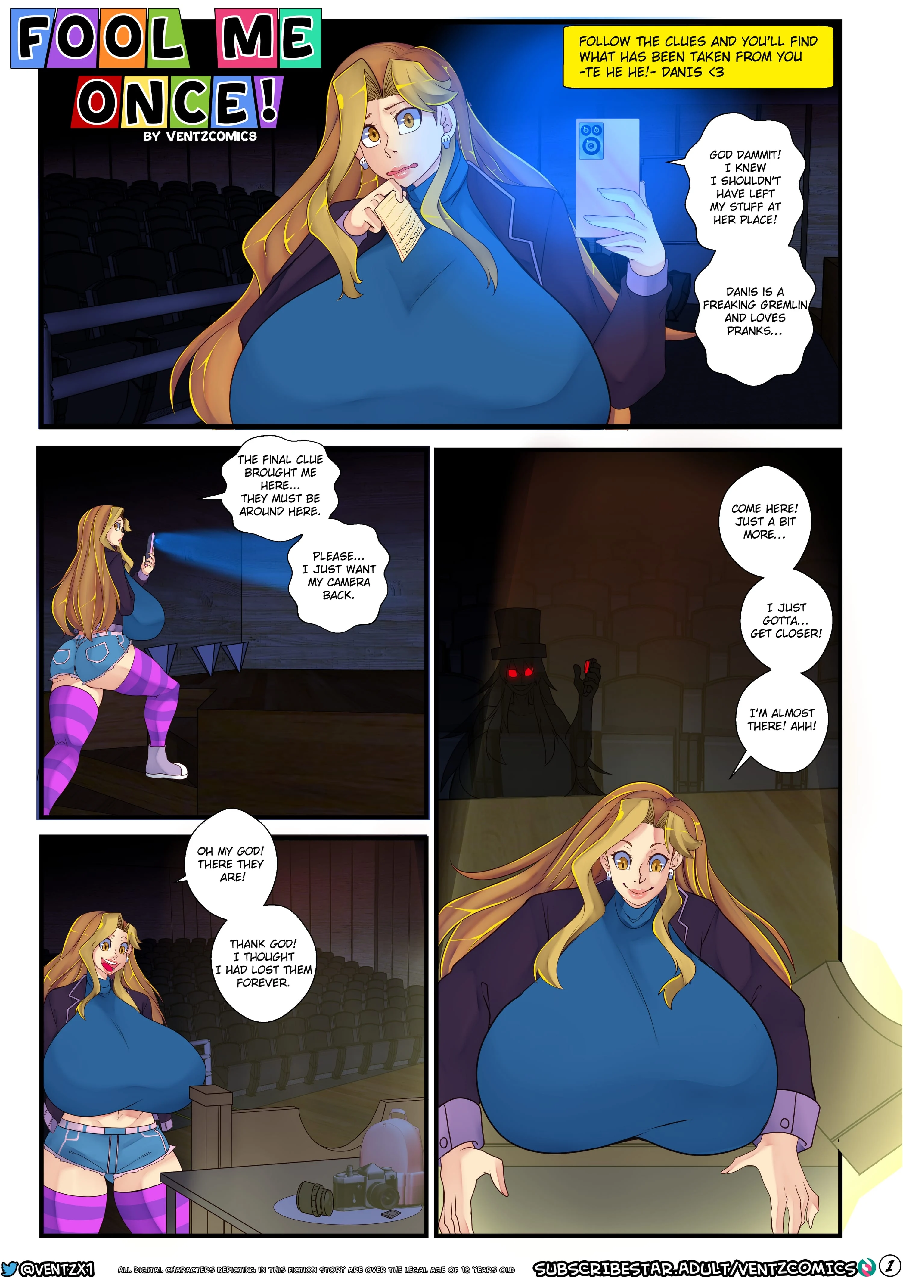 Fool Me Once! [Ventz Comics] 1 . Fool Me Once! - Chapter 1 [Ventz Comics] – page 1