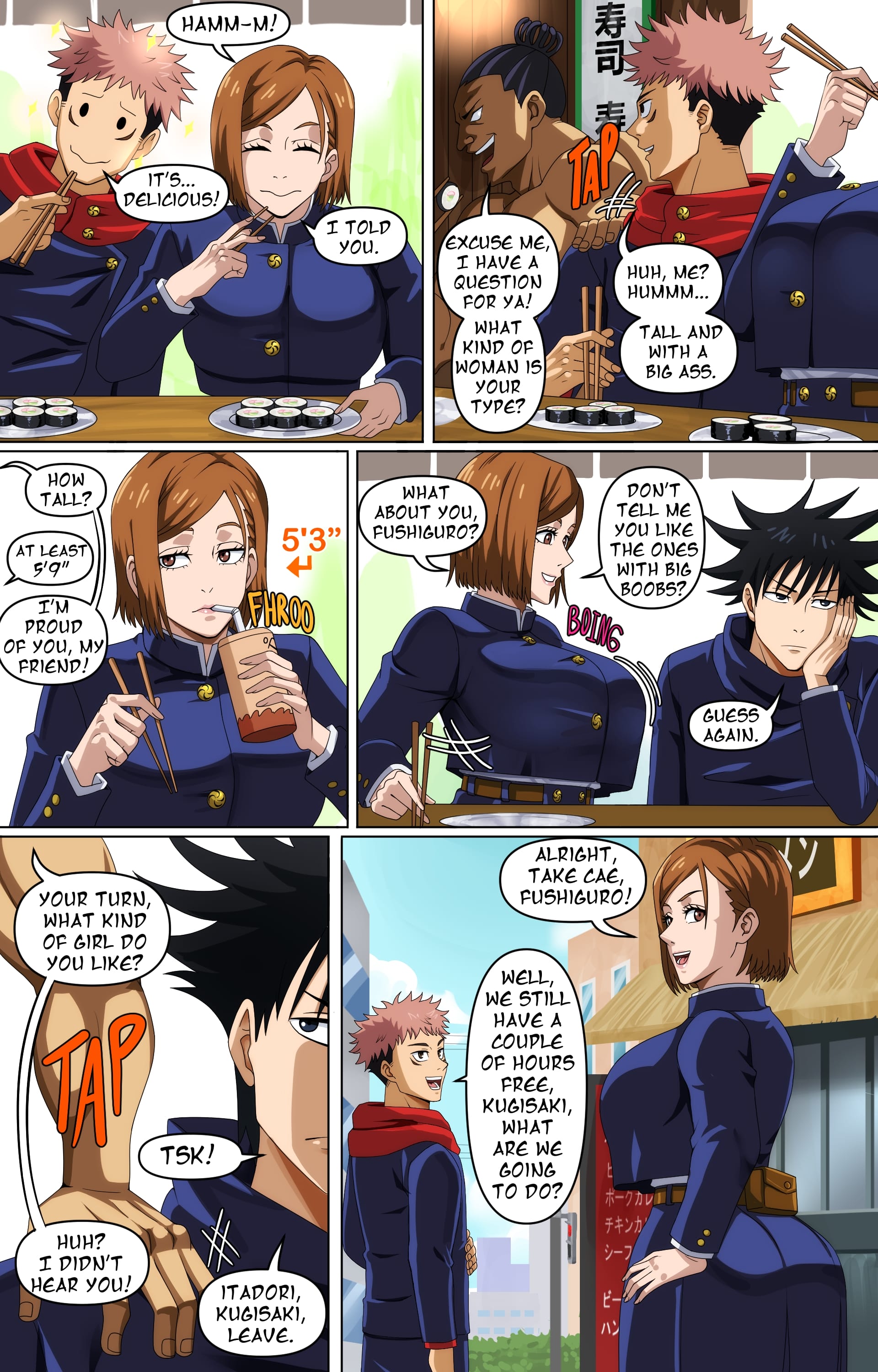 First Date (Jujutsu Kaisen) [Pink Pawg] 1 . First Date - Chapter 1 (Jujutsu Kaisen) [Pink Pawg] – page 4