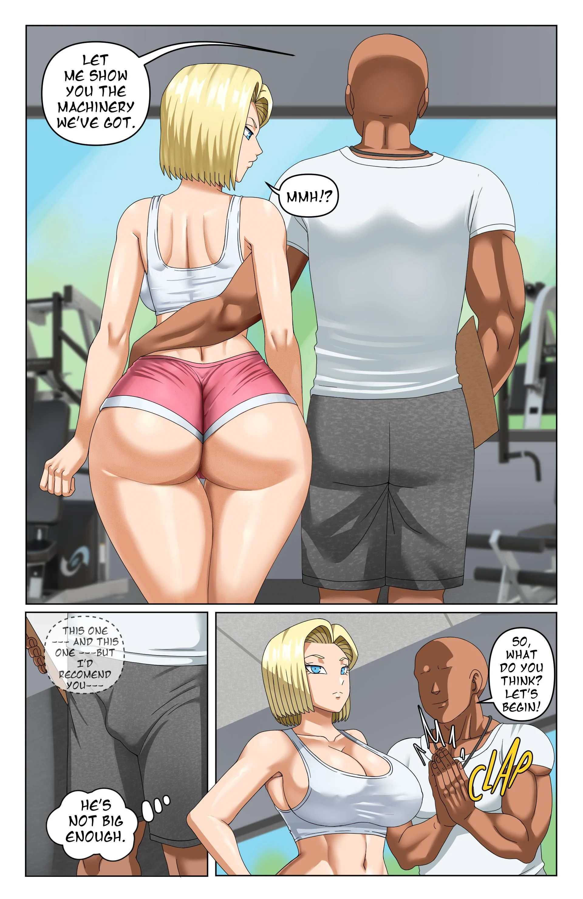 Android 18 NTR (Dragon Ball Super) [Pink Pawg] 3 . Android 18 NTR - Chapter 3 (Dragon Ball Super) [Pink Pawg] – page 4