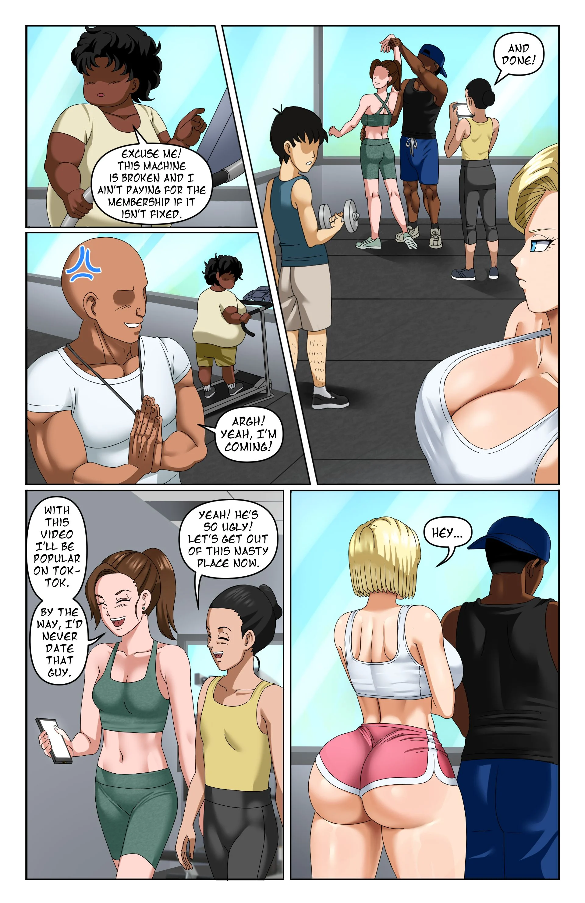 Android 18 NTR (Dragon Ball Super) [Pink Pawg] 3 . Android 18 NTR - Chapter 3 (Dragon Ball Super) [Pink Pawg] – page 5