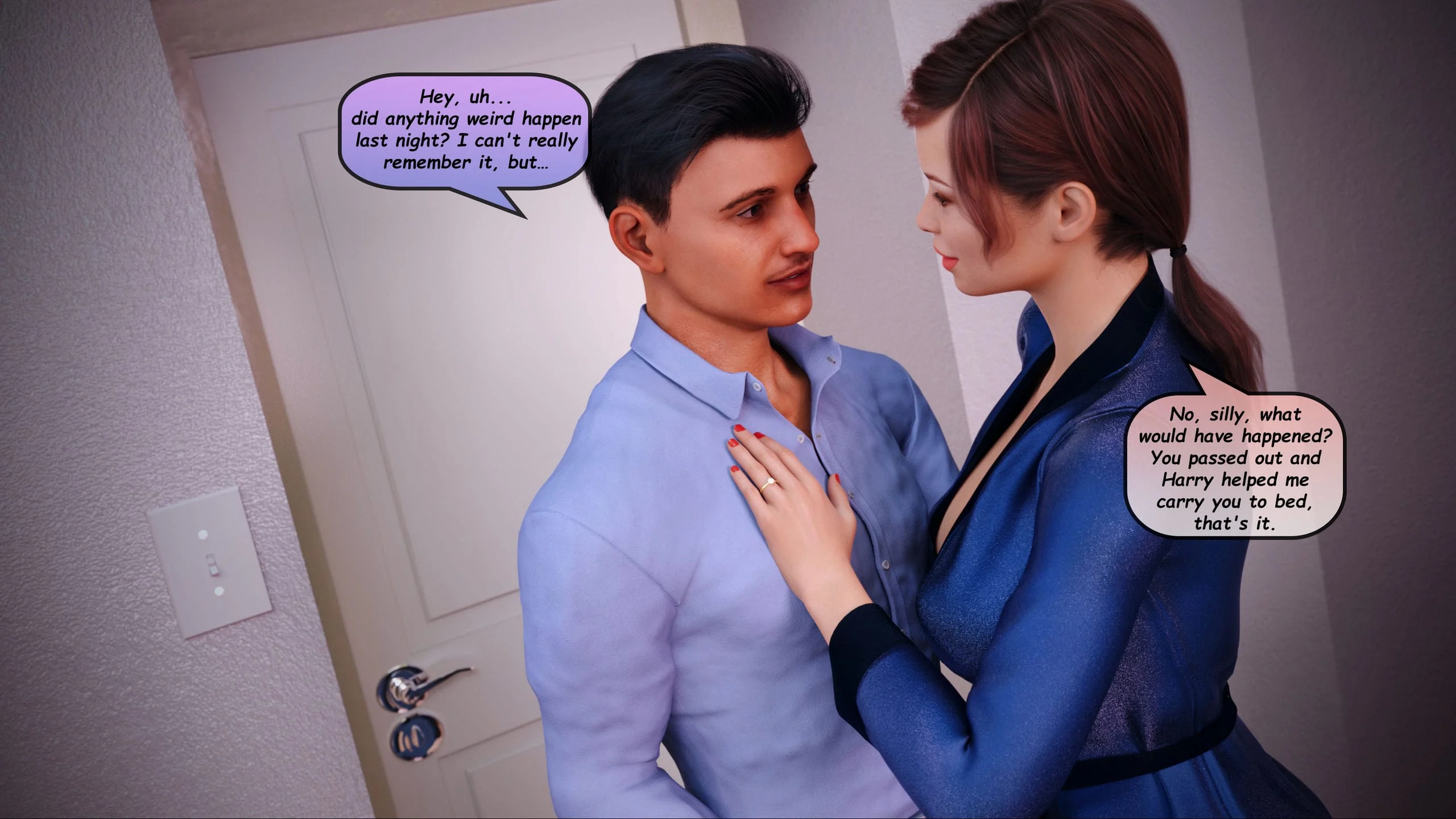 Amber’s Secret Lover [Sneaky Bastard] 1 . Amber's Secret Lover - Chapter 1 [Sneaky Bastard] – page 90