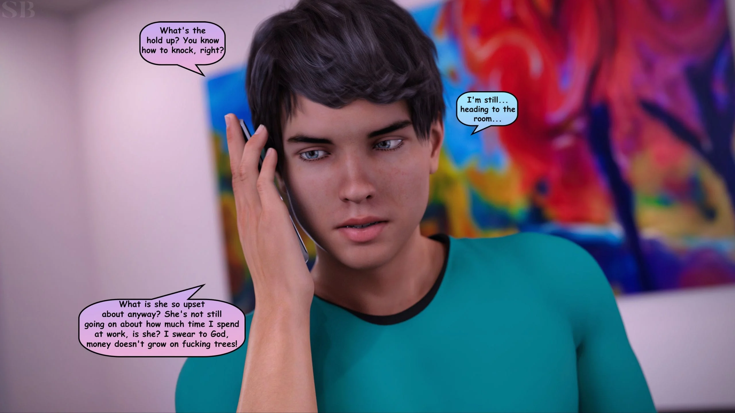 Giving In To Temptation [Sneaky Bastard] 1 . Giving In To Temptation - Chapter 1 [Sneaky Bastard] – page 21