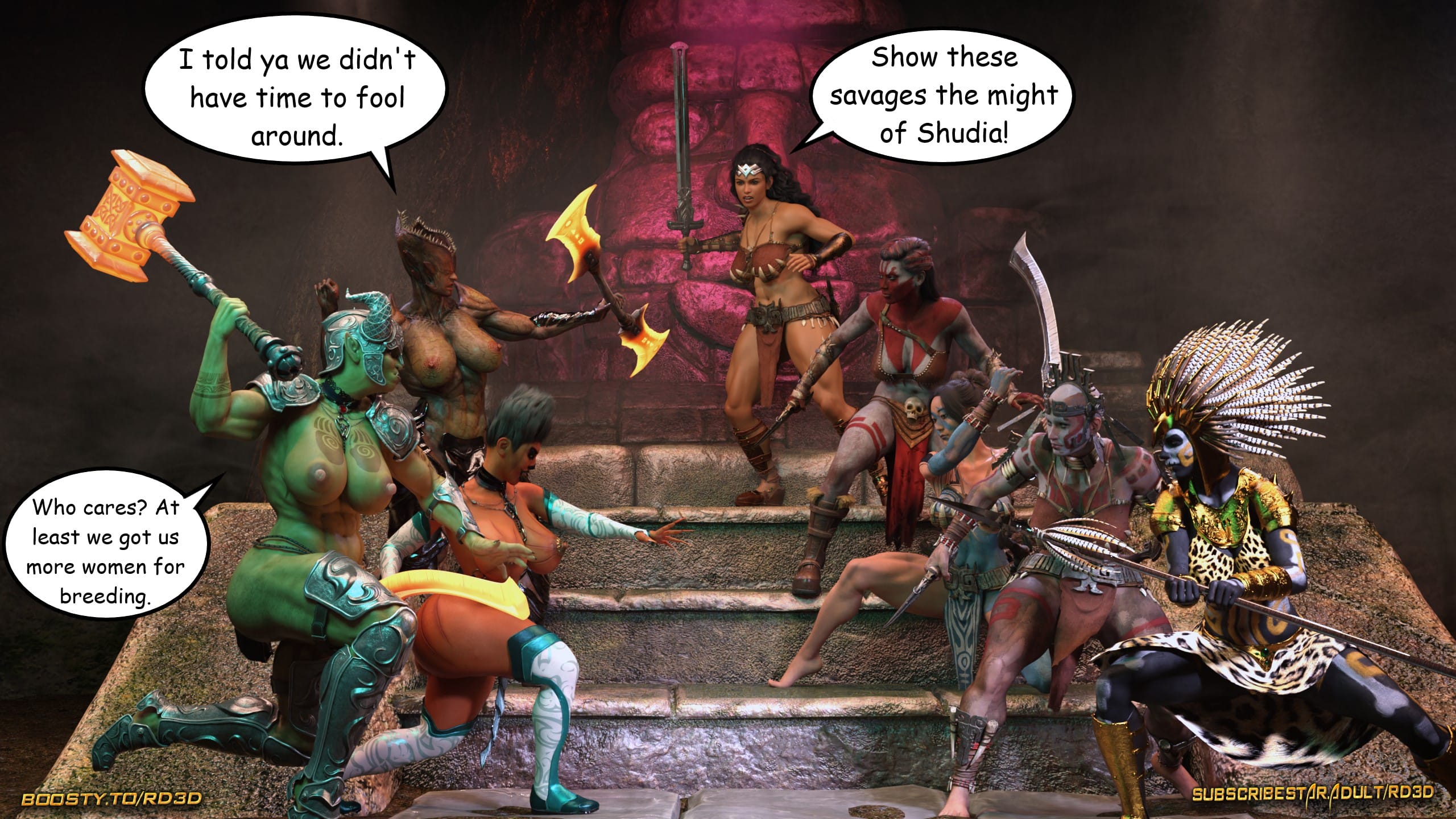 Lust World [Real-Deal 3D] 0.2 . Lust World - Amazon Tribe - Side Story [Real-Deal 3D] – page 12
