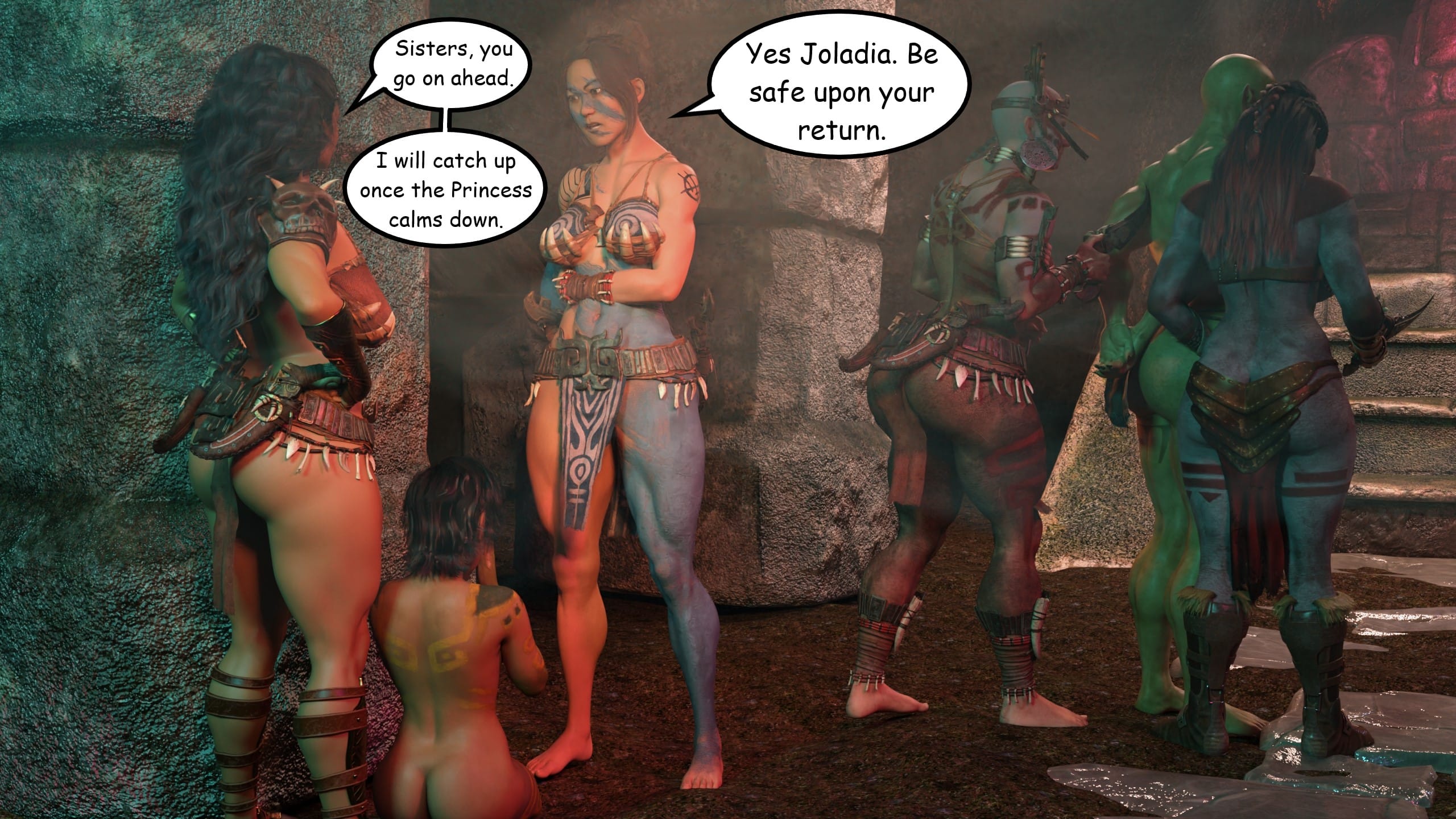 Lust World [Real-Deal 3D] 0.2 . Lust World - Amazon Tribe - Side Story [Real-Deal 3D] – page 28