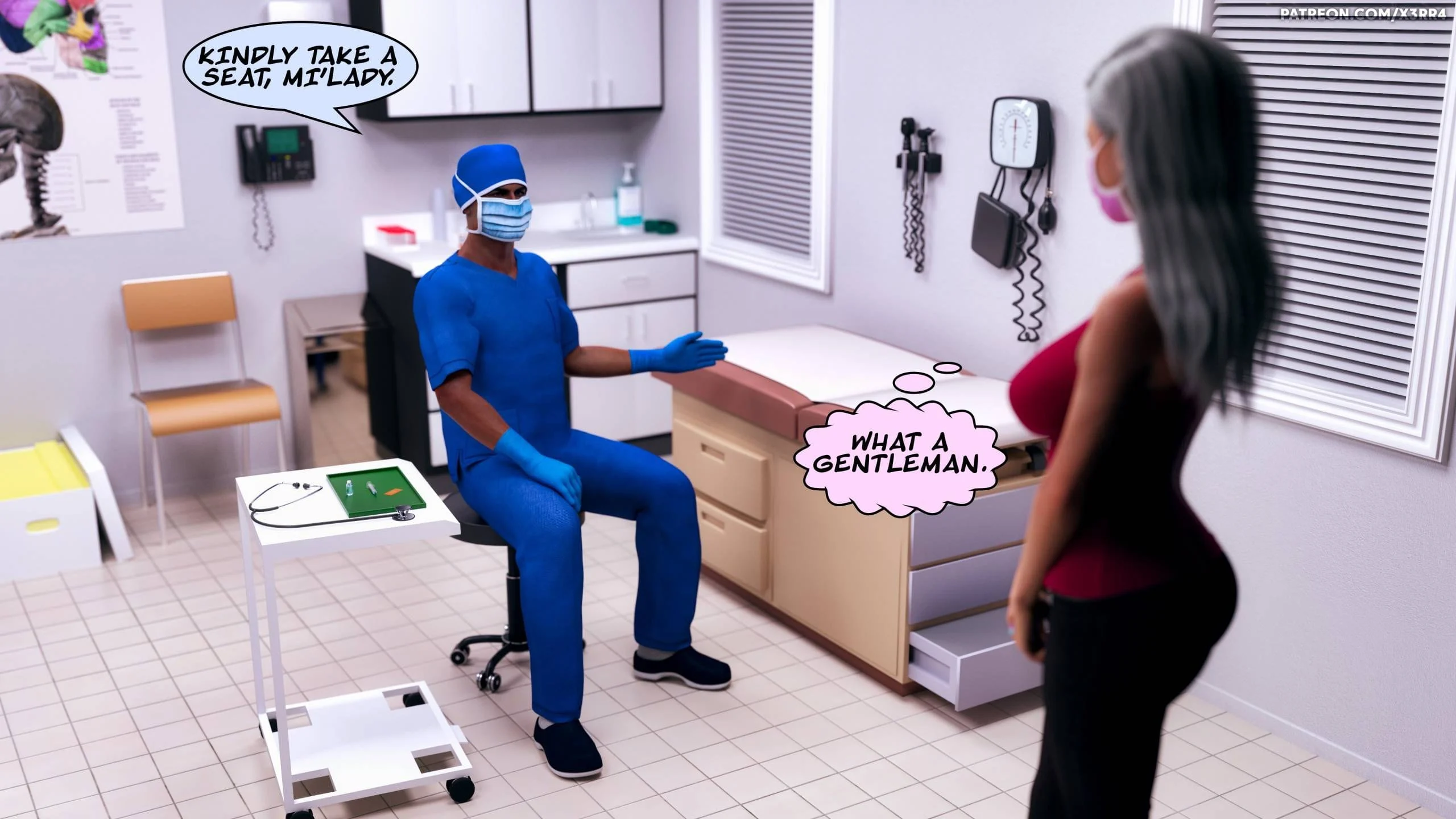 Sex, Lust And Vaccines [Sneaky Bastard] 1 . Sex, Lust And Vaccines - Chapter 1 [Sneaky Bastard] – page 8