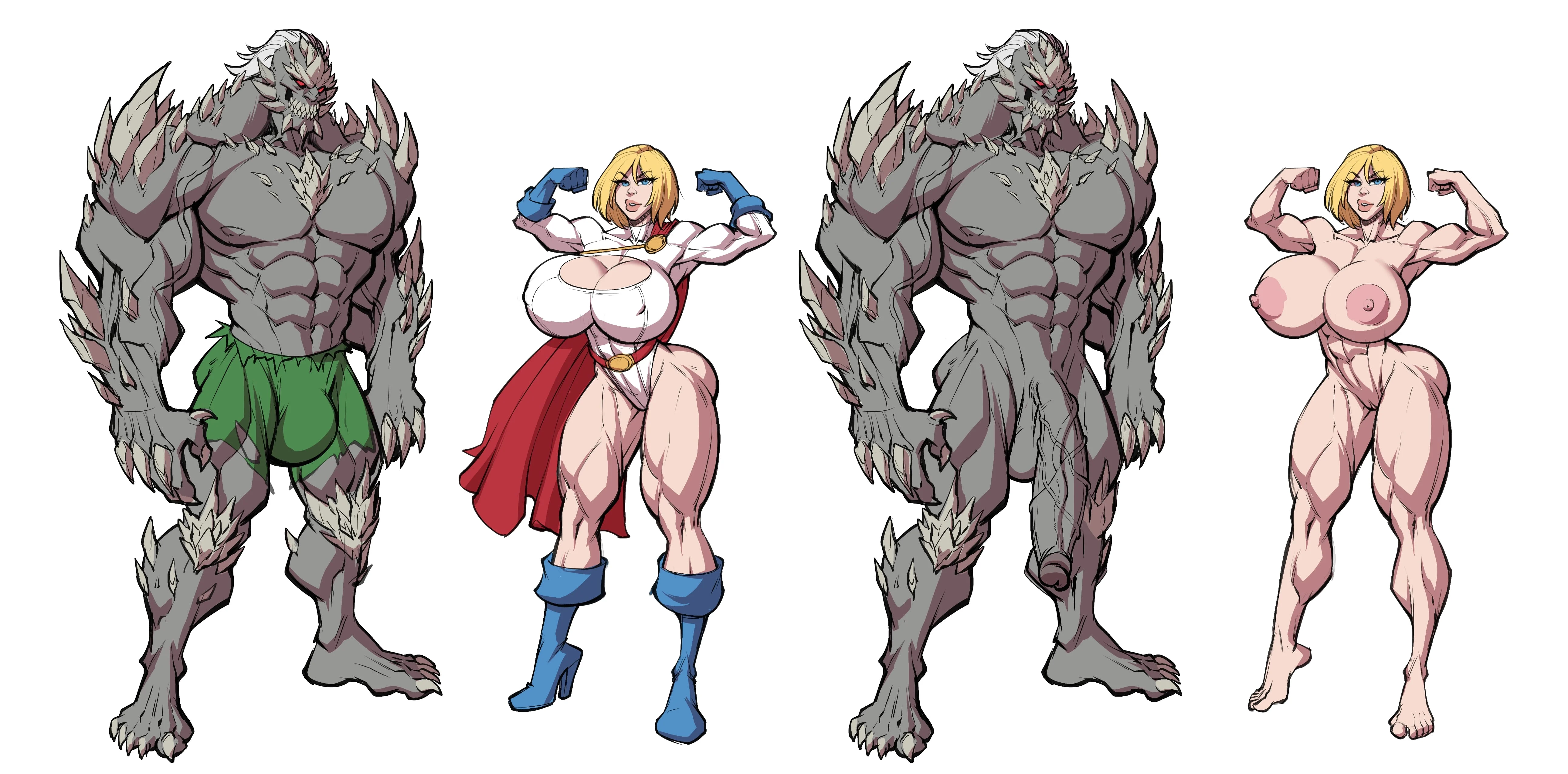 Thanks God It Is Doomsday (Power Girl) [Fontez] 1.5 . Thanks God It Is Doomsday - Extras - Chapter 1 (Power Girl) [Fontez] – page 8