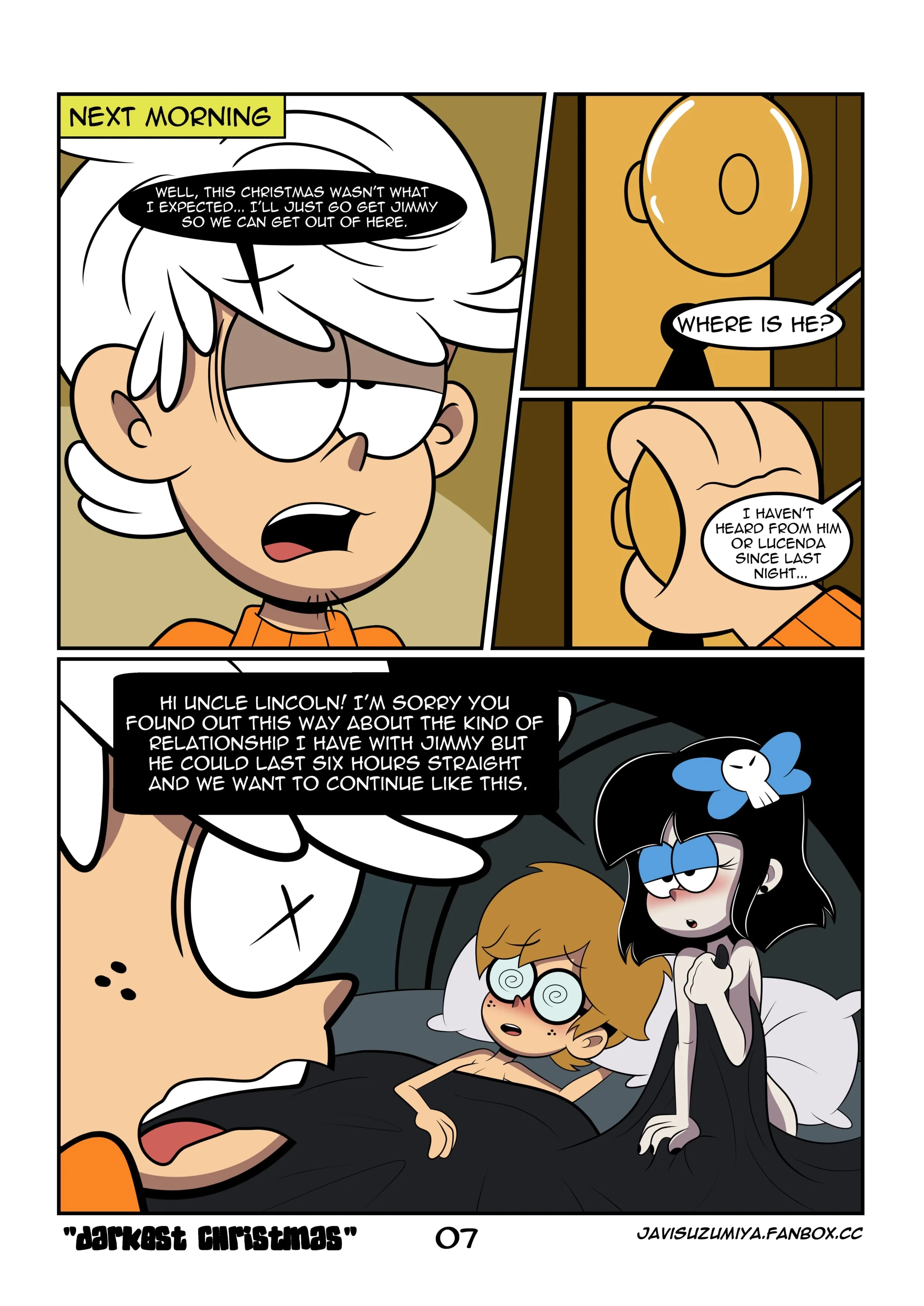 Darkest Christmas (The Loud House) [JaviSuzumiya] 1 . Darkest Christmas - Chapter 1 (The Loud House) [JaviSuzumiya] – page 7