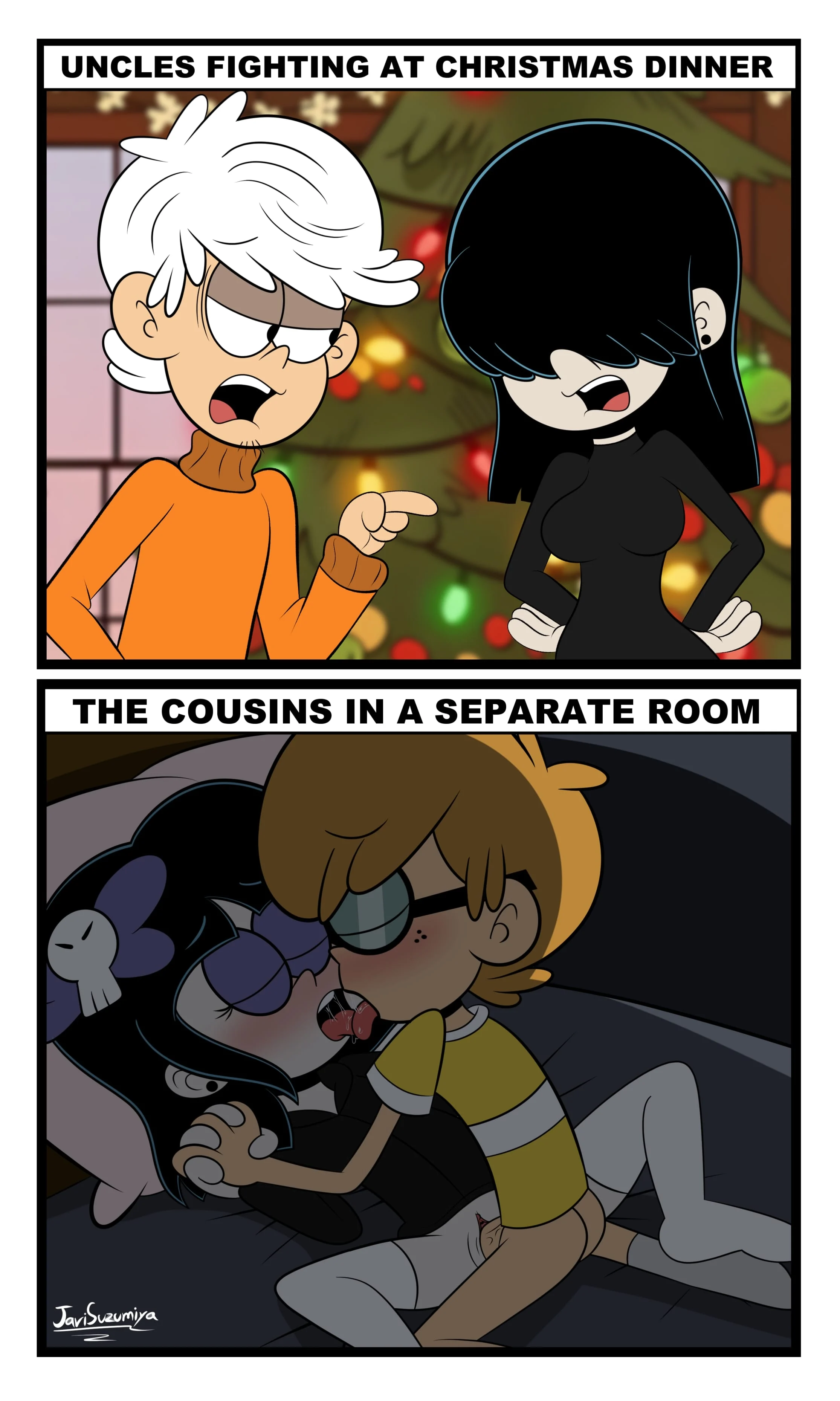 Darkest Christmas (The Loud House) [JaviSuzumiya] 1 . Darkest Christmas - Chapter 1 (The Loud House) [JaviSuzumiya] – page 9