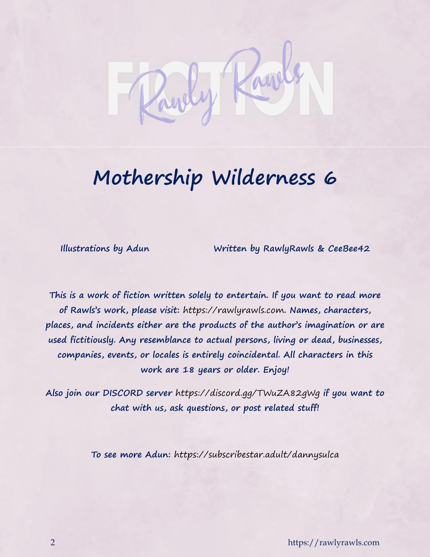 Mothership Wilderness [Adun , RawlyRawls] 6 . Mothership Wilderness - Chapter 6 [Adun , RawlyRawls] – page 2