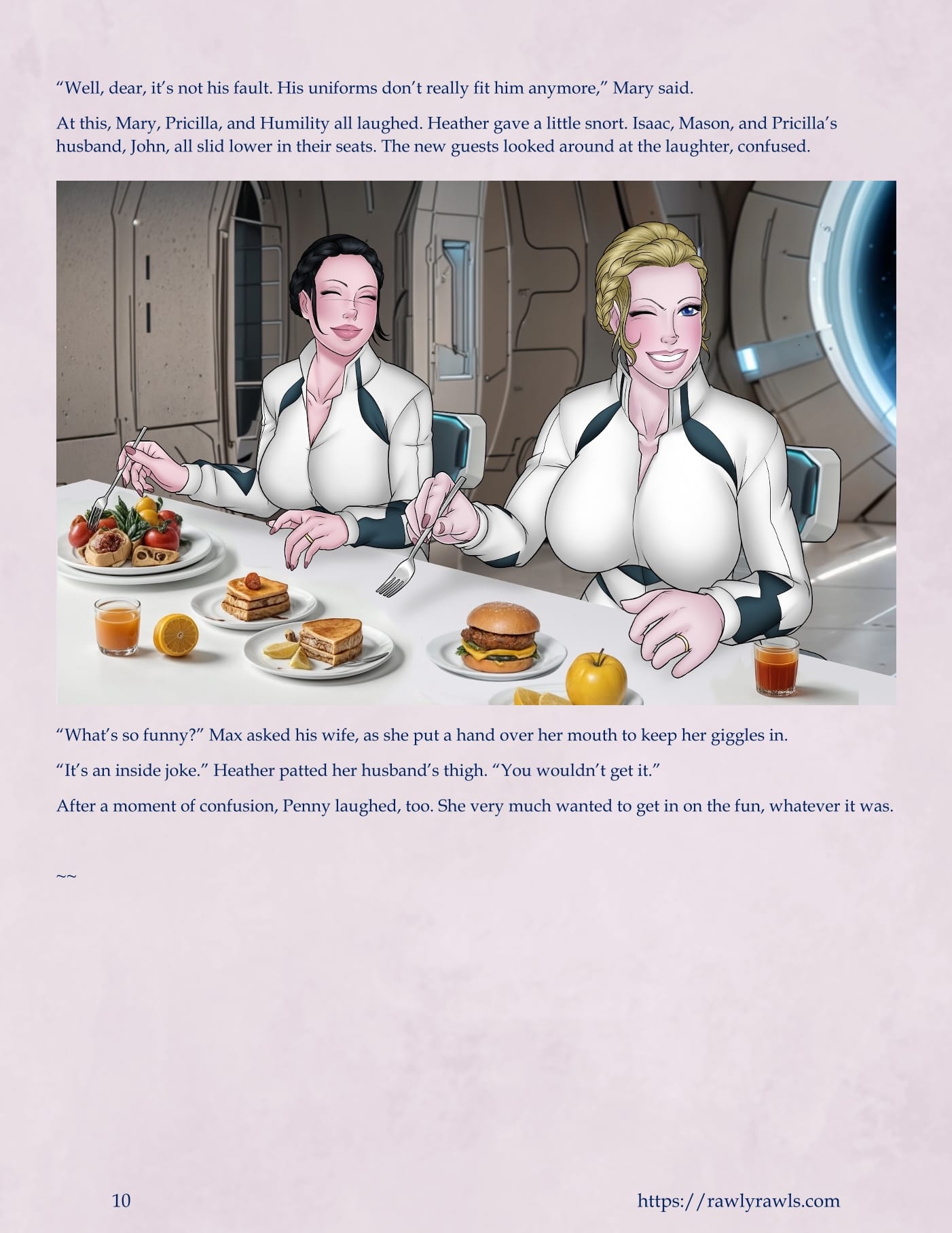Mothership Wilderness [Adun , RawlyRawls] 11 . Mothership Wilderness - Chapter 11 [Adun , RawlyRawls] – page 10