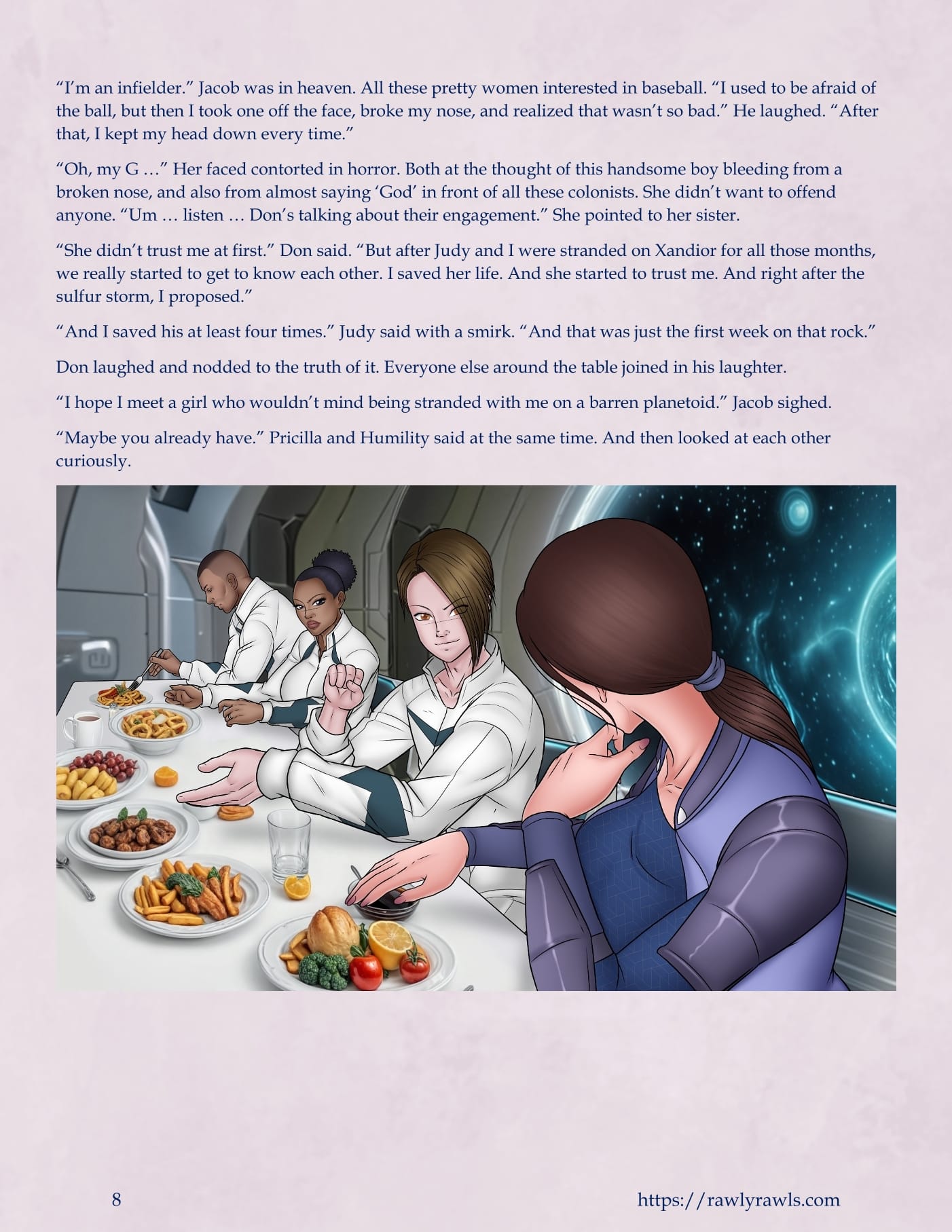 Mothership Wilderness [Adun , RawlyRawls] 11 . Mothership Wilderness - Chapter 11 [Adun , RawlyRawls] – page 8