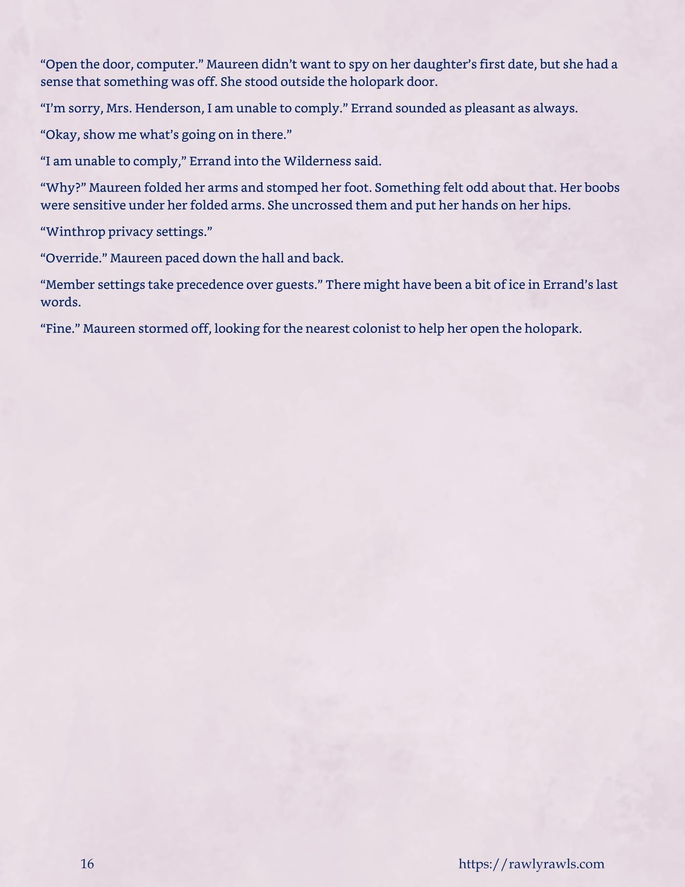 Mothership Wilderness [Adun , RawlyRawls] 12 . Mothership Wilderness - Chapter 12 [Adun , RawlyRawls] – page 16