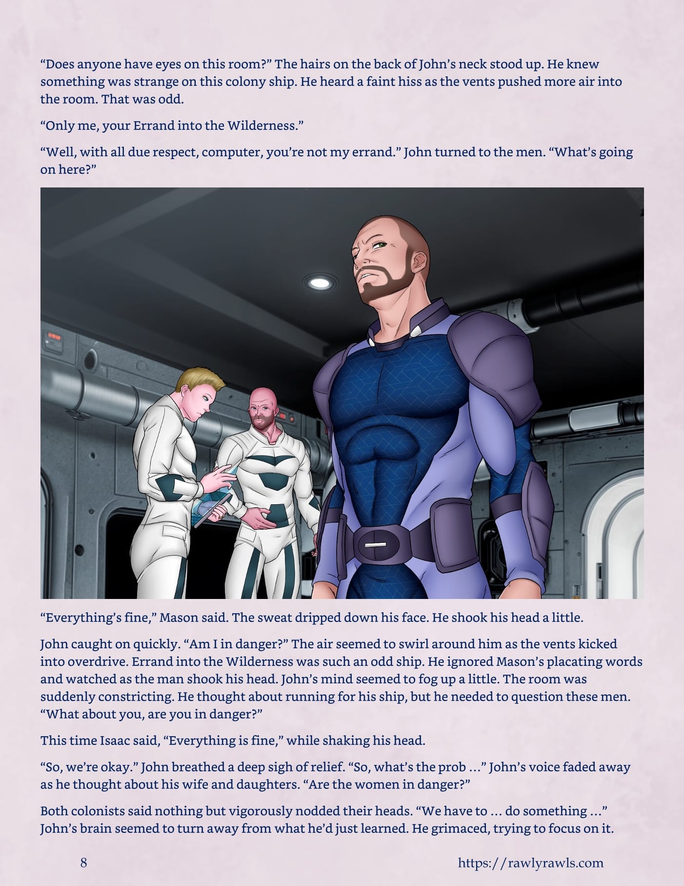 Mothership Wilderness [Adun , RawlyRawls] 12 . Mothership Wilderness - Chapter 12 [Adun , RawlyRawls] – page 8