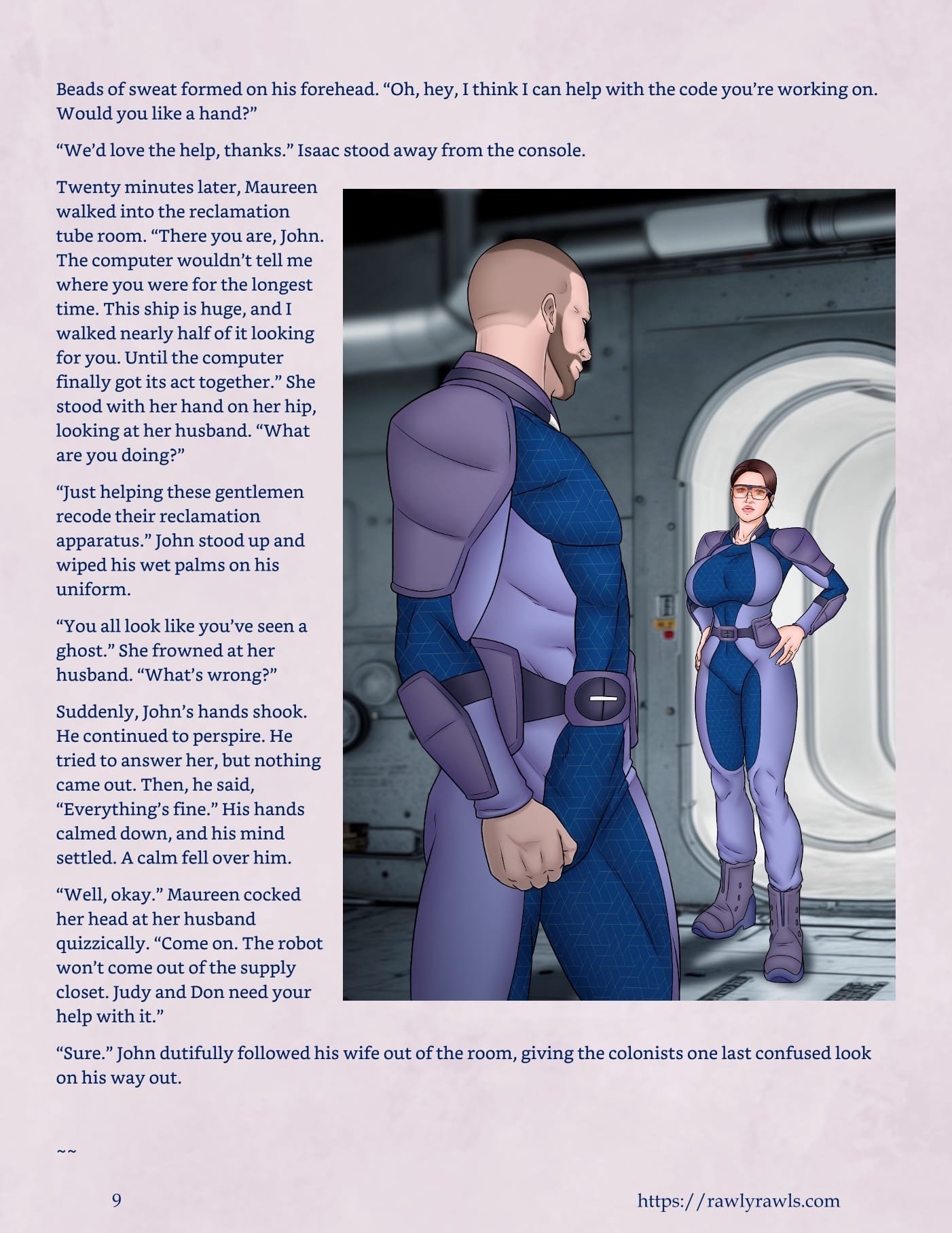 Mothership Wilderness [Adun , RawlyRawls] 12 . Mothership Wilderness - Chapter 12 [Adun , RawlyRawls] – page 9