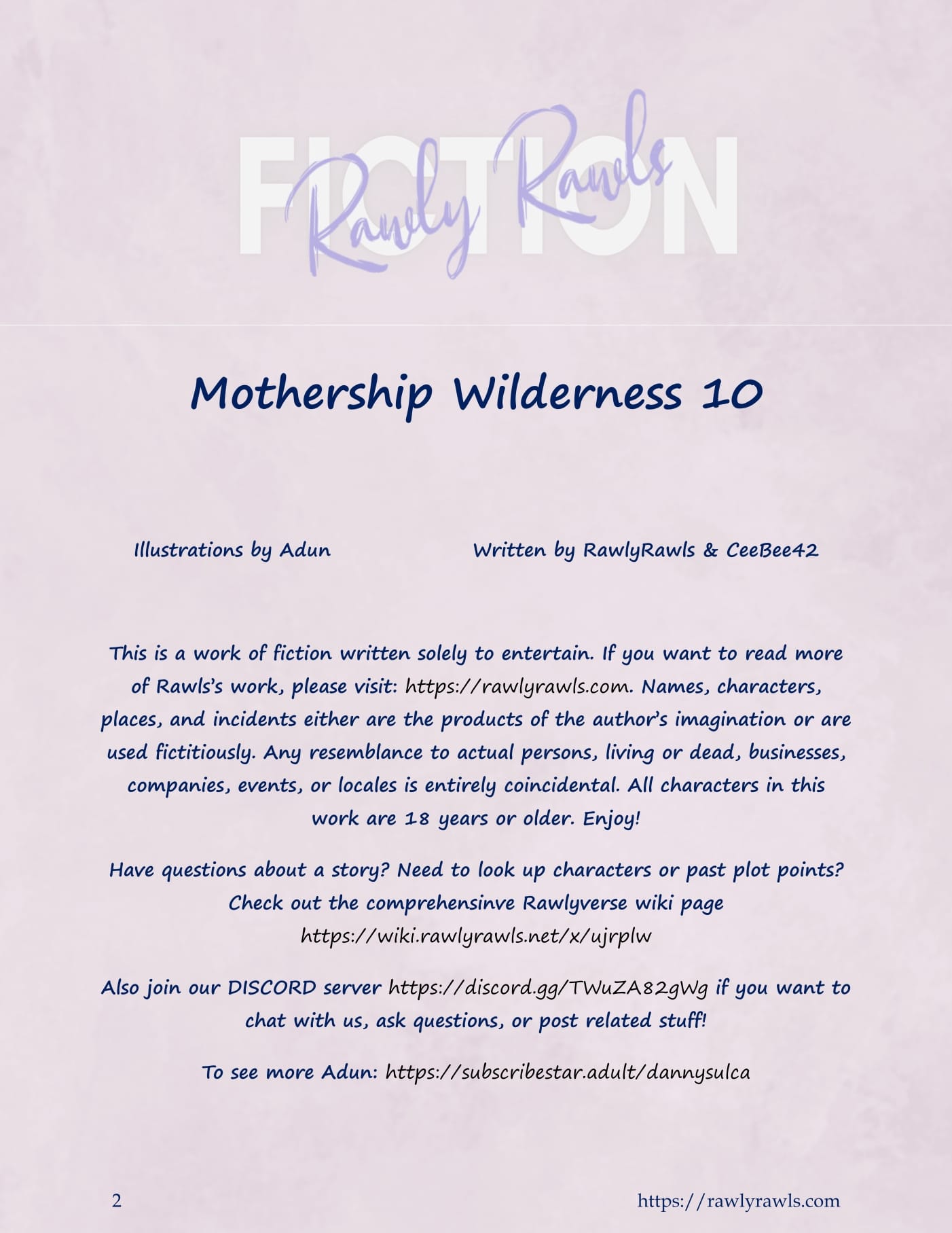 Mothership Wilderness [Adun , RawlyRawls] 10 . Mothership Wilderness - Chapter 10 [Adun , RawlyRawls] – page 2