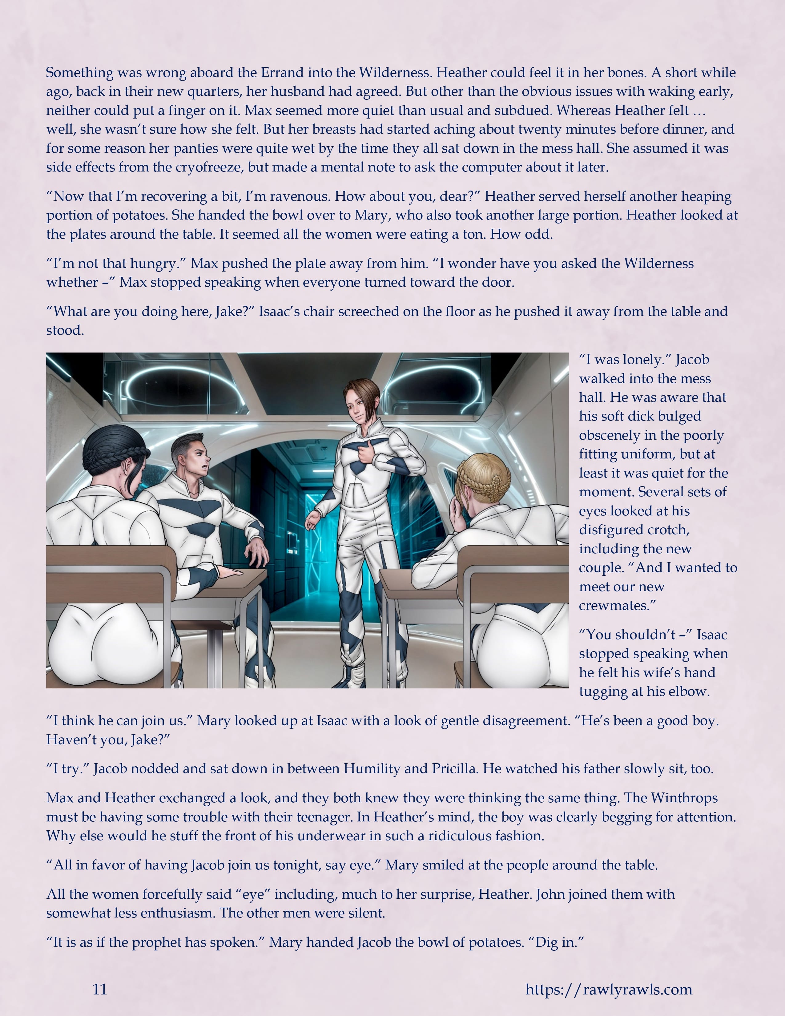 Mothership Wilderness [Adun , RawlyRawls] 9 . Mothership Wilderness - Chapter 9 [Adun , RawlyRawls] – page 11