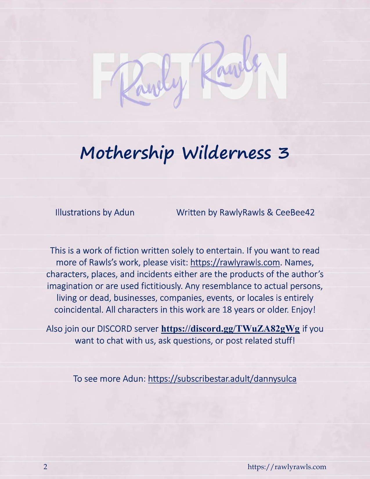 Mothership Wilderness [Adun , RawlyRawls] 3 . Mothership Wilderness - Chapter 3 [Adun , RawlyRawls] – page 2